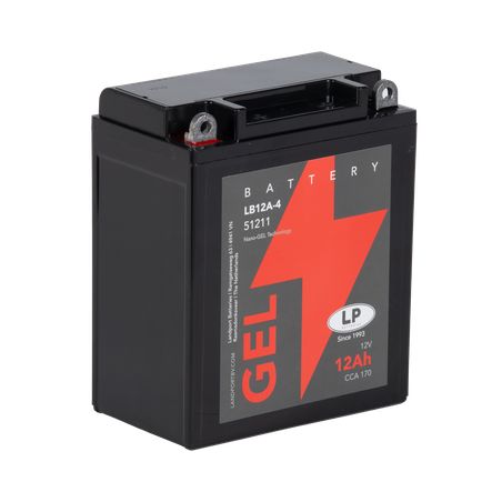 Batterie YB12A-A / LB12A-4 Gel- Landport